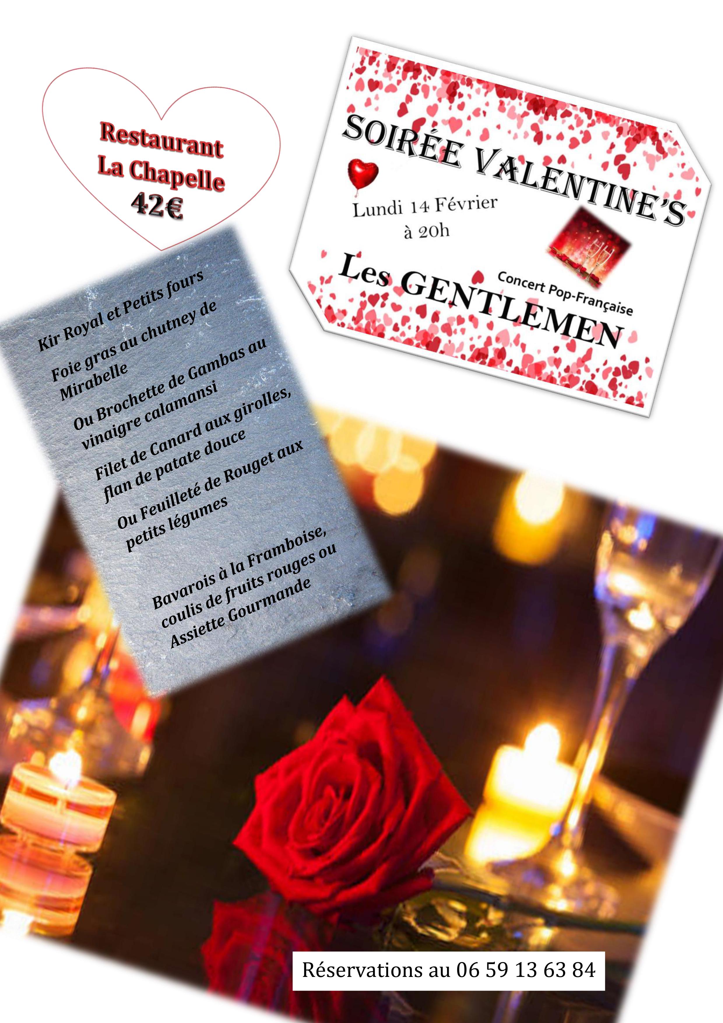 Soirée St Valentin